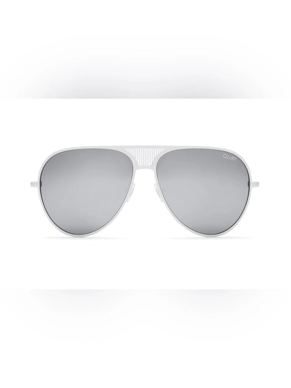 Quay x Kylie Iconic Sunglasses in White